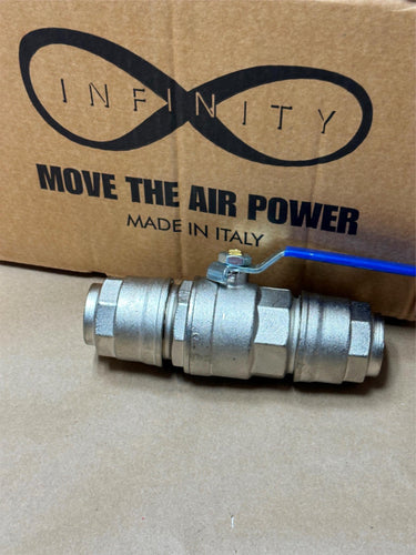 OEM Ingersoll Rand 32mm Tube Stainless Ball Valve Compressor Fitting SimplAir