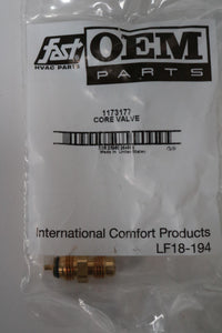 New OEM ICP Carrier Bryant HVAC Compressor 1/2" Brass Valve Core 1173177