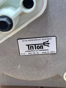 Triton 6511439 A/C Compressor fits 90-96 bronco, F-150, E-Series, 94-04 Mustang